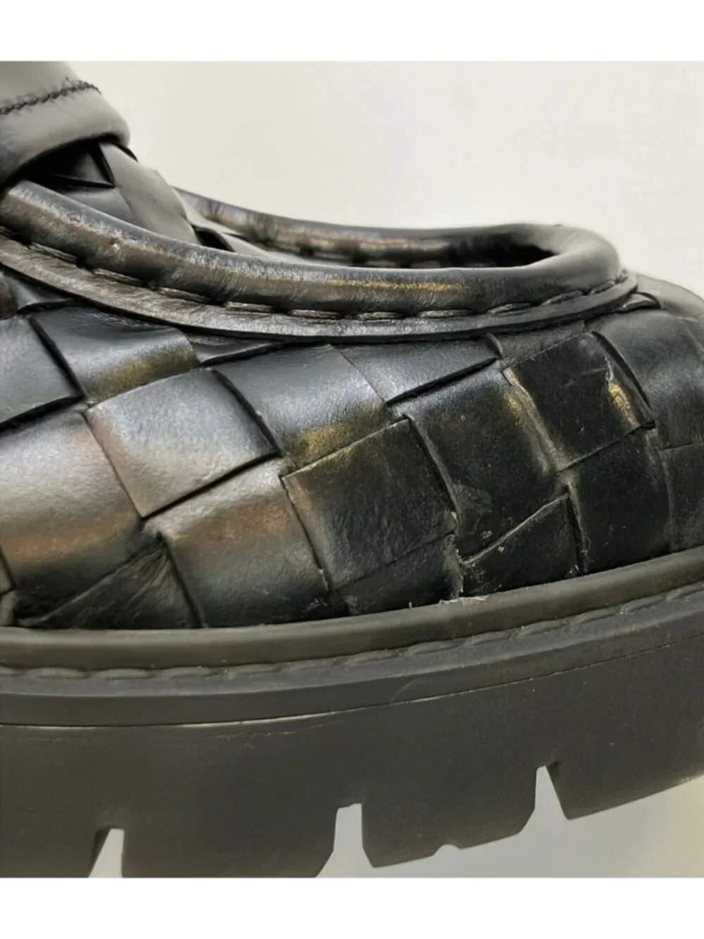 Bottega Veneta Haddock Loafers Intrecciato